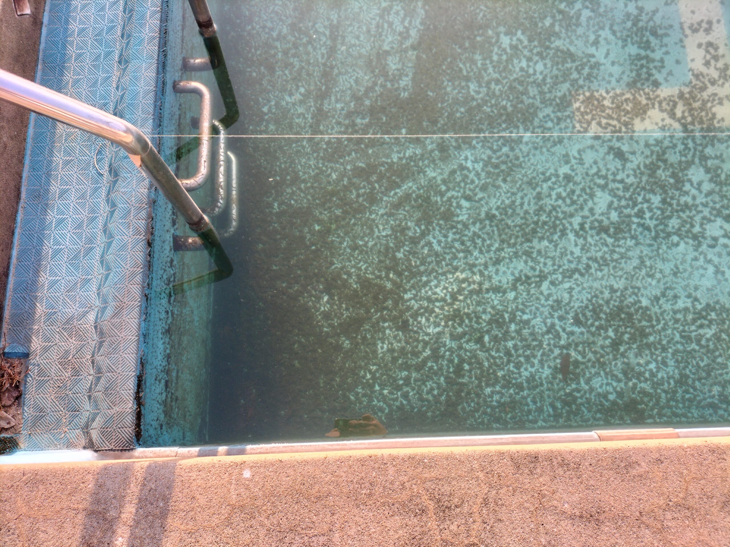 プールの角の写真