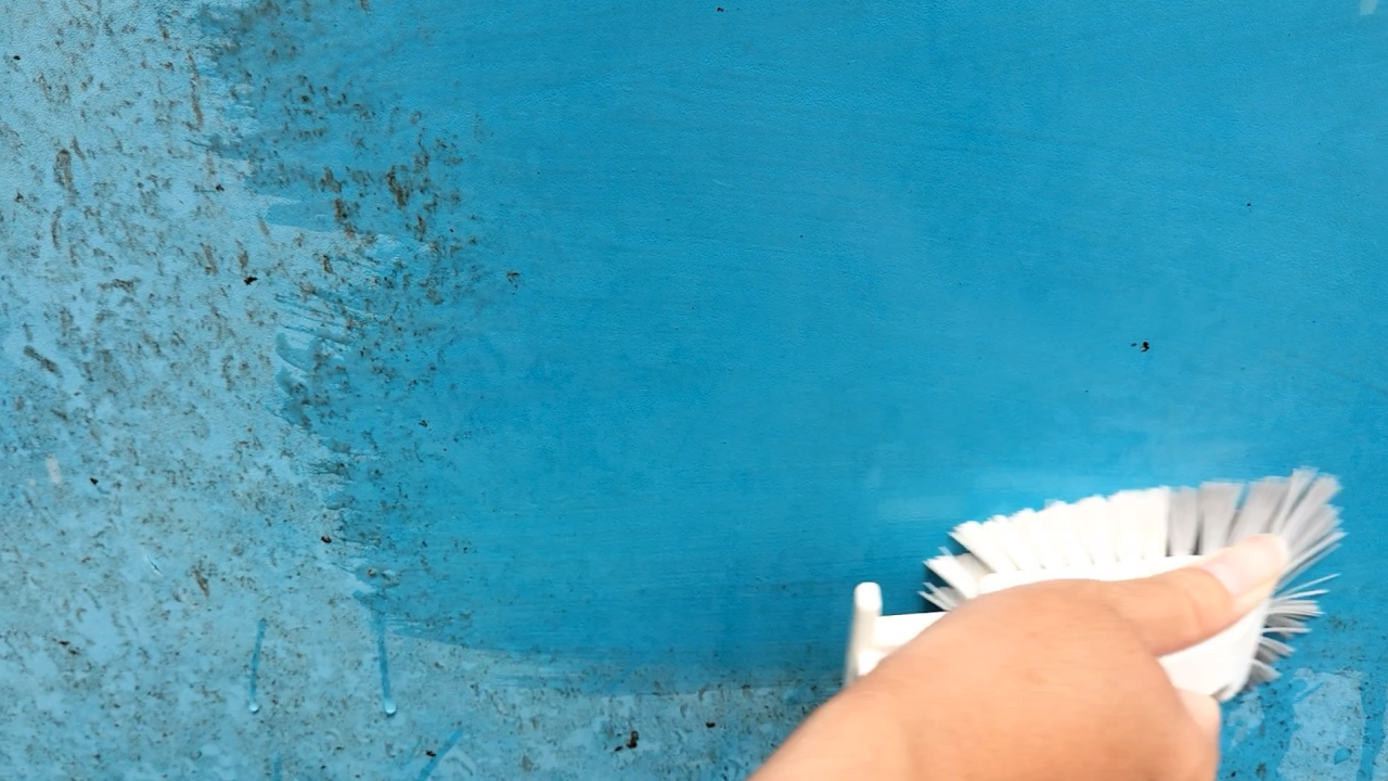 プールの壁の写真